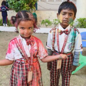 Festive Colors at S.B.L.K. Memorial Oxford English School